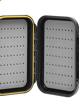 SF Fly Fishing Black Trout Flies Fly Box Storage Case Waterp