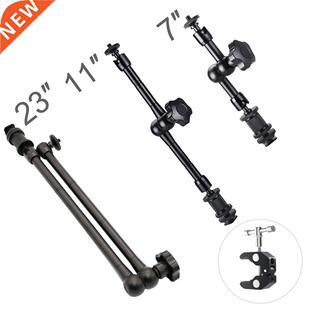 7/11/23 Inch Articulating Magic Arm Wall Mount Super Clamp H