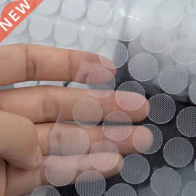 100pairs 10/15/20/25mm Self Adhesive Dots Transparent Baby F