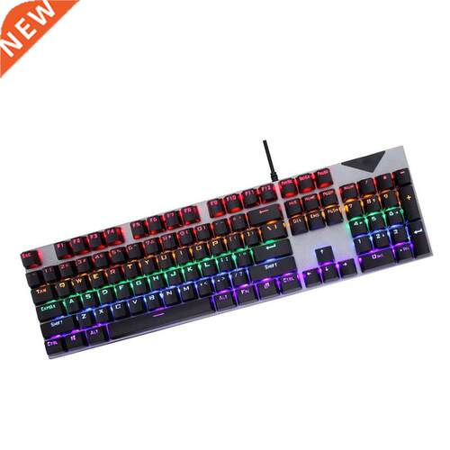Blue Switch Mechanical Gaming Keyboard RGB LED Rainbow Backl