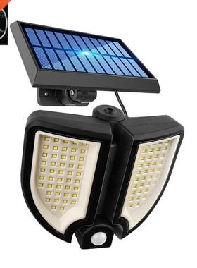 IP67 Solar 90 LED PIR Motion Sensor Light Security Lamp