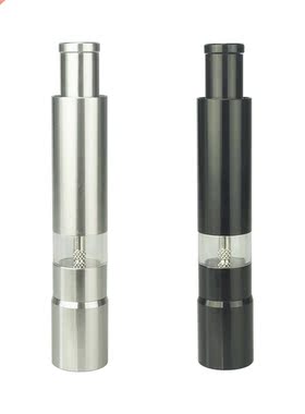 Thumb Push Pepper Mill,Customization Portable Salt Grinder,E