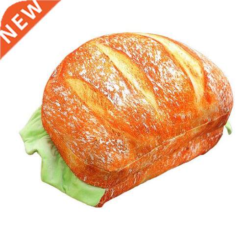 Burger Plush Pillow Creative 3D Simulation Burger Plush