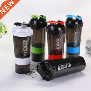 3 Layers Bottle Protein Powder Shake Cup Large Capacity Wate
