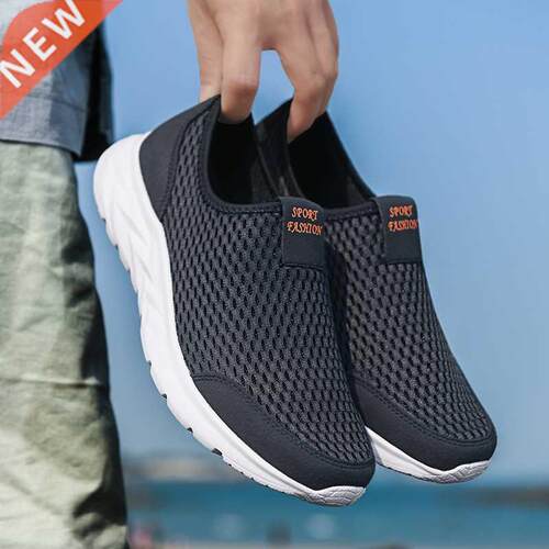Men Running Shoes Lightweight Breathable Casual Sneakers Non