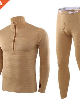 New winter Top quality new thermal underwear men Long sleeve