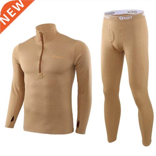 New winter Top quality new thermal underwear men Long sleeve