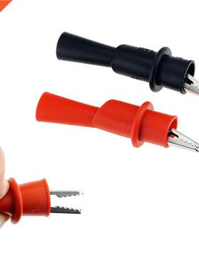2PCS 1000V/10A Alligator Crocodile Test Clip Clamp For Unive