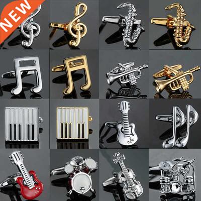 High quality violin Cufflinks new faion rock Romantic Musi