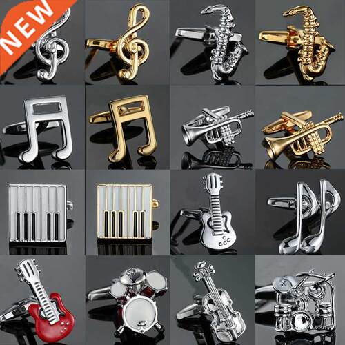 High quality violin Cufflinks new faion rock Romantic Musi