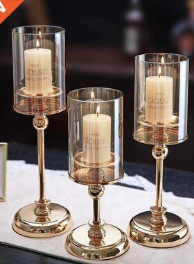 Nordic candle stand retro candlelight dinner candlestick