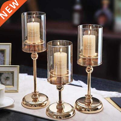 Nordic candle stand retro candlelight dinner candlestick
