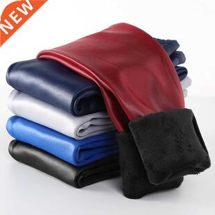 Wnter Grls Leggngs Kds Thck Velvet Leggngs Pencl Pant