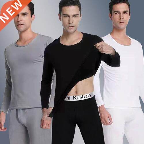 Men's Themal Unwea Men Autumn Winte Long Johns Sets Fl