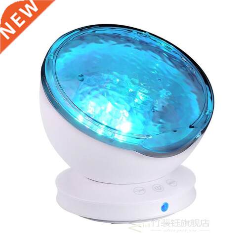 Ocean Wave Projector Led Night Light Aid Sleeping Romantic S