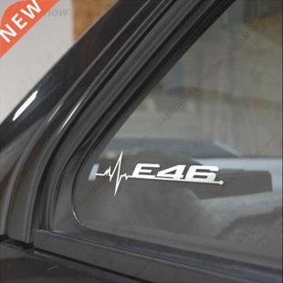 Black White Car Sticker Windows Door Decal Styling For BMW E