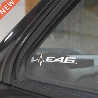 Black White Car Sticker Windows Door Decal Styling For BMW E