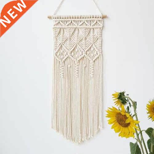 Macrame Woven Wall Hanging Boho Chic Bohemian Home