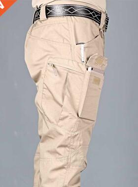 cargo pants men Multi Pocket Outdoor Tactical Sweatpants mil