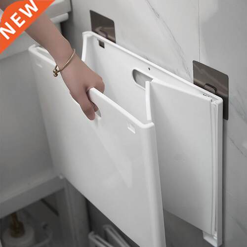 Foldable Laundry Basket Punch-free Baby Bathroom Plastic Hou