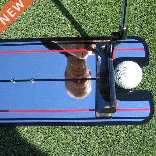 Portable Practice Golf Putting Mirror Alignment Training Aid