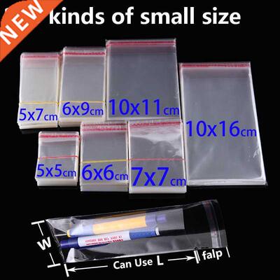 Clear Self Adhesive Cellophane Bag Self Sealing OPP Plastic