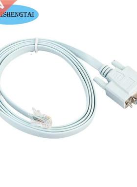 USB Console Cable RJ45 Cat5 Ethernet To Rs232 DB9 COM Port
