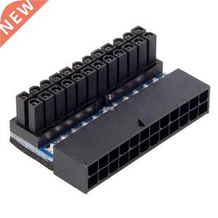 ATX 24Pin Female to 24Pin Male 90Degree Power Adapter Mother