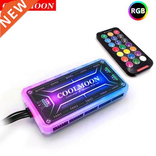 COOLMOON RGB Remote Controller DC12V 5A LED Color Intelligen