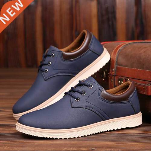 Men Leather Casual Shoes Men 2020 Summer Brand Comfortable F
