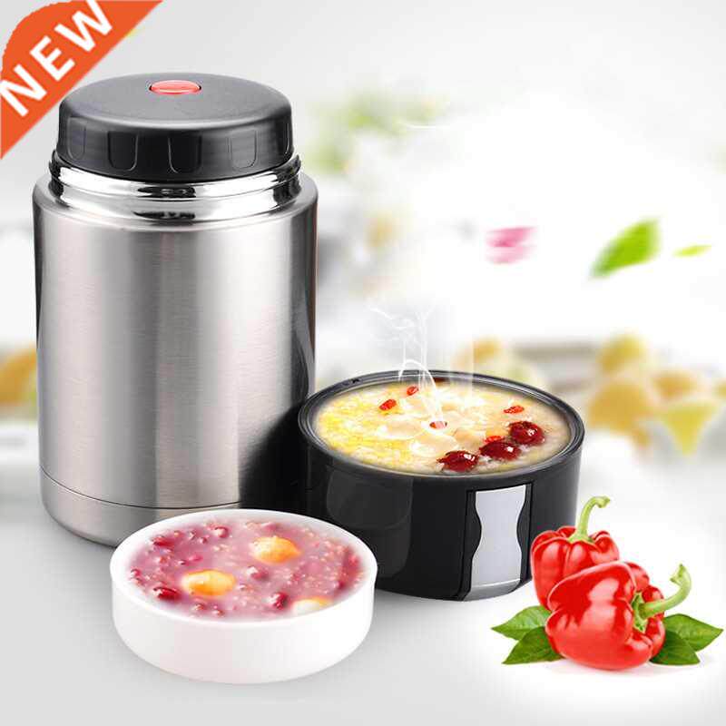 Large Capacity 800ML/1000ML/1200ML Thermos Lunch Box Portabl