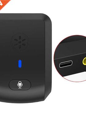 Portable USB Computer Mic Conference Microphone Typec Vlog R