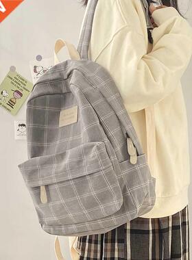 Bags for Women Backpack Lattice High High Large Capacity Bac