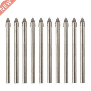10Pcs 6mm Cross Tile Drill Bits Tungsten Carbide Wood Cerami