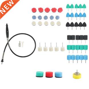 68PCS Electric Flexible aft Detail Poliing Set Wool Spon