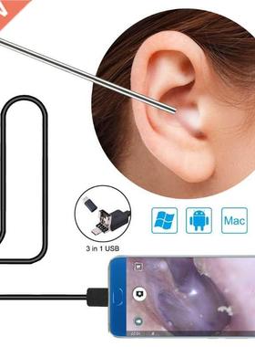 3 in 1 Ear Wax Removal Tool,USB Otoscope-Ear Scope Camera In