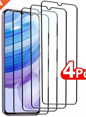 4PCS Protective Glass For Xiaomi Redmi Note 10 8 9 11 Pro 10
