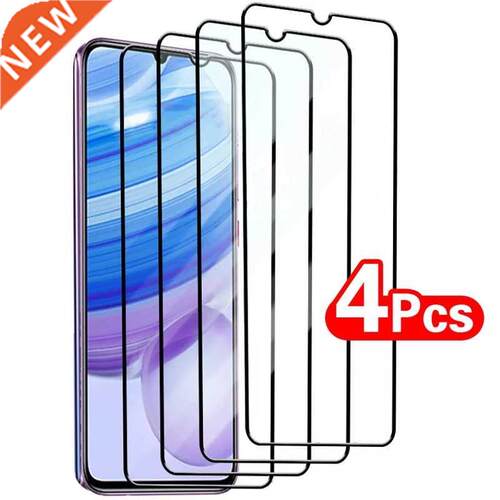 4PCS Protective Glass For Xiaomi Redmi Note 10 8 9 11 Pro 10