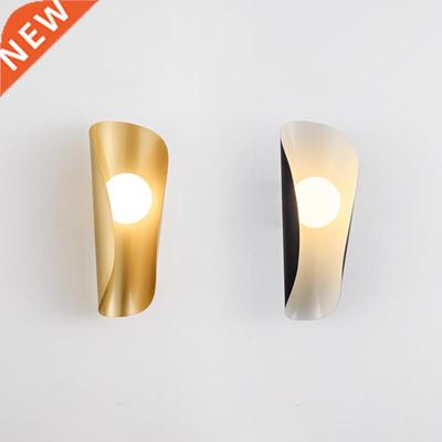 Nordic Black Wall Lamp Living room Bedroom Bedside Lamp