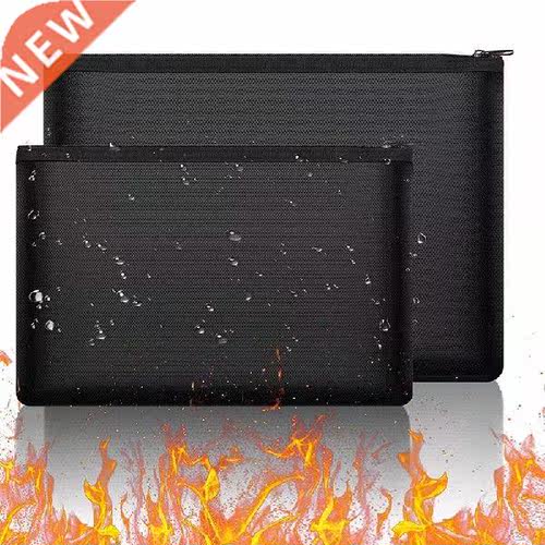 NEW-Fieoof Document Bag, With Fieoof Zie Safe Bag