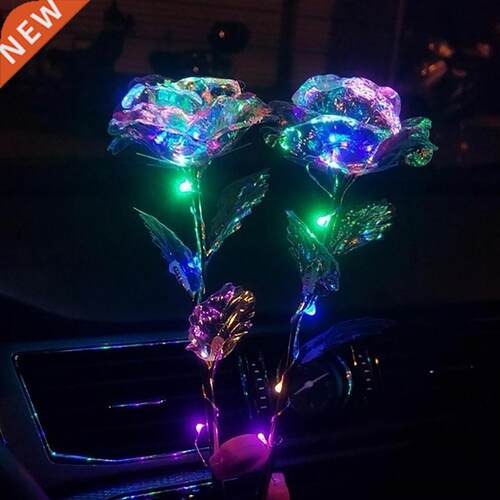 Simulation Rose Immortal Valentines Bouquet Gold Foil Annive