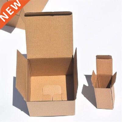 Corrugated Vintage Kraft Paper Gift Box Package Mug Cups