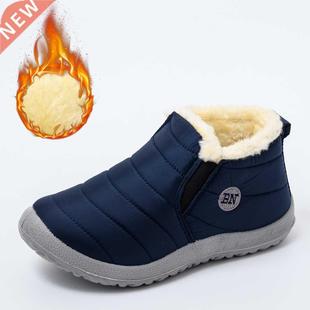 2021 winter boots women waterproof snow women shoes flat Cas
