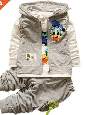 Boys Clothing Sets Children Fashion Donald Duck Baby boy T-s