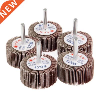 5Pcs Dremel Accessories Grinding Buffing Sandpaper Flap Whee