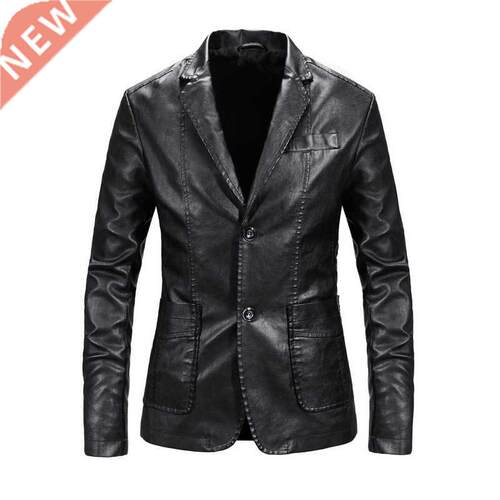 New Leather Jackets Men Fashion Motor & Biker Leather Ja