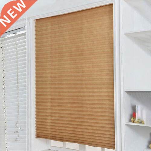 Self-dhesive Pleted Blinds Curtins Hlf Blckout Windows