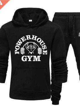 Hoodies Men's Sportswear Sets Casual Tracksuit Men 2 Piece S