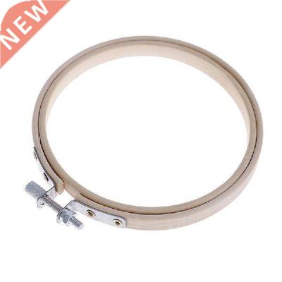 10cm Wooden Handy Cross Stitch Machine Embroidery Hoop Ring
