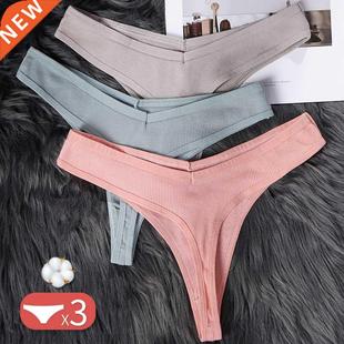 women panties,3PCS/Set Panties Cotton Women's Underw